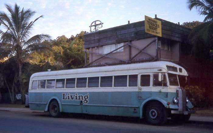 Melbourne AEC Regal caravan